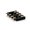 4 Pin Connector Battery 1.6H 2.5PH SMT Gold-plated 3U Anti-oxidation Battery Contacts