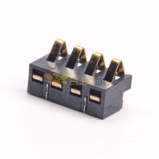 4 Connettore a batteria Pin Plug Male PH2.5 Golder PCB Mount SMT