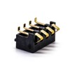 4-poliger Stecker, PCB-Montage, 2,5 PH, 5,5 H, vergoldeter Handy-Lithium-Batterieanschluss
