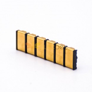 6-poliger Batterieanschluss 4,0 mm Rastermaß 1,9 H SMT vergoldet 3U Antioxidation