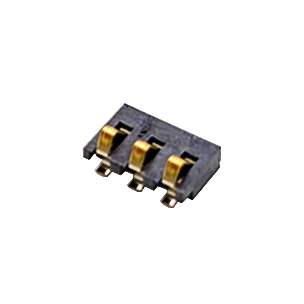 Batterie Charger Connector Plug 3 Pin SMT Homme Golden PCB Mount PN2.5