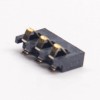 Battery Charger Connector Plug 3 Pin SMT Male Golden PCB Mount PN2.5