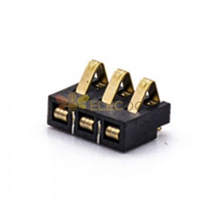 Battery Connector 3 Pin 2.5PH 2.4H Gold-plated 3U Anti-oxidation PCB Mount