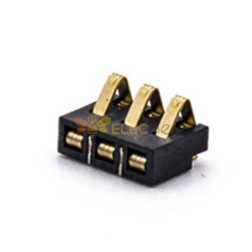 Battery Connector 3 Pin 2.5PH 2.4H Gold-plated 3U Anti-oxidation PCB Mount