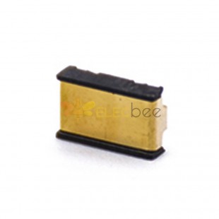 Tête de connecteur de batterie 1 broche 1.9H SMT Placage or 4.0 Shrapnel de contact de batterie