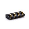 Battery Connector Head 4 Pin Gold Plating 2.5PH 3.0mm High PCB Mount Battery Contact Shrapnel