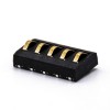 Battery Connector In Mobile 5 Pin 4.0H PCB Mount Gold Plating 4.0PH Battery Contacts
