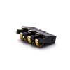 Battery Connector Mobile 2.5MM Pitch 1.7H SMT 3 Pin Gold Plating Battery Contacts
