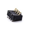 Battery Connector Mobile 4 Pin PCB Mount 2.5PH 7.0H Gold Plating Battery Contact Shrapnel