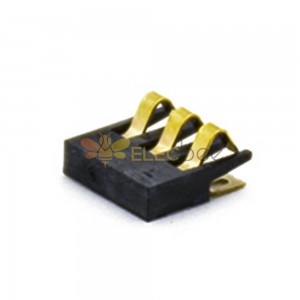 Battery Connector Pin 3 Pin 2.0MM Pitch PCB Mount Power Supply Connection Shrapnel