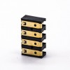Battery Connector Plate 4 Pin 4.25MM Pitch 4.75H PCB Mount Gold Plating