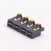 Bateria Conector Placa Plug PCB Monte SMT PH2.0 Golder 4 Pin Male
