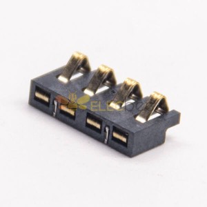 Battery Connector Plate Plug PCB Mount SMT PH2.0 Golder 4 Pin Male