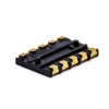 Battery Connectors 2.0PH 1.27H SMT Gold Plating 5 Pin Battery Contact Shrapnel