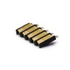 Pil Konnektörleri 2.5MM Pitch 5 Pin Altın Kaplama SMT Güç Kaynağı Bağlantı Şarapneli