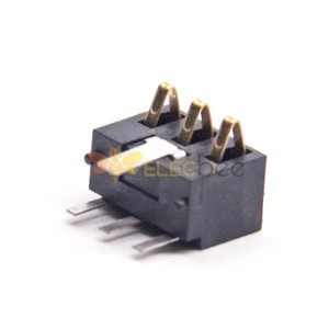 Conectores de bateria 3 Pin Male PCB Mount DIP Golder Plug PH2.5