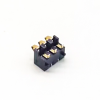 Battery Connectors For Phones 4.0H Gold Plating 3 Pin 2.5PH Battery Contact Shrapnel
