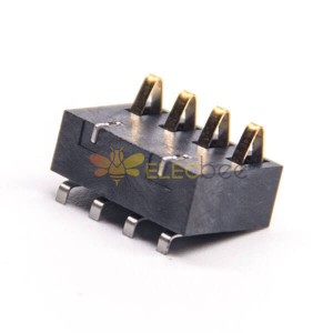 배터리 홀더 배터리 커넥터 남성 PH2.5 PCB 플러그 마운트 4 핀 SMD 골더