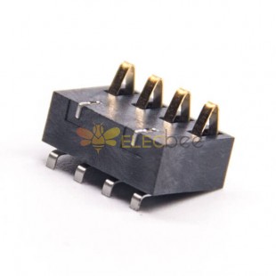 Conector de bateria do suporte da bateria masculino PH2.5 PCB plug monte 4 pin smd golder