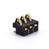 Battery Holder Lithium Ion Battery Connector Gold Plating 3 Pin 2.5PH 3.5H PCB Mount