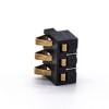 Support de batterie Lithium Ion Battery Connector Gold Plating 3 Pin 2.5PH 3.5H PCB Mount