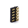 Battery Holder Lithium Ion Connector 2.0MM Pitch Gold Plating 5 Pin Battery Contacts
