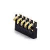 Conector de iones de litio para soporte de batería, 2,0 MM, chapado en oro, 5 pines, contactos de batería, 30 uds.