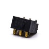 Battery Holder Lithium Ion Connector 3 Pin 2.5MM Pitch 6.0H Gold Plating Battery Contacts