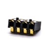 Portabatteria Connettore agli ioni di litio Montaggio su PCB Placcatura in oro 3.0H 4 Pin Passo 2.5MM