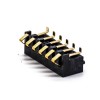 Battery Holder PCB Gold Plating 2.5PH 5.5H PCB Mount 6 Pin Horizontal Battery Connector