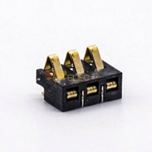 건전지 소켓 3 Pin 2.5MM 피치 3.0H PCB 산 휴대전화 리튬 전지 연결관
