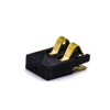 Cell Phone Battery Holder 2 Pin PCB Mount 2.0PH Gold Plating Lithium Battery Connector