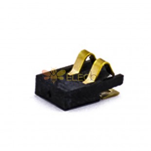 Handy-Akkuhalter 2-polige Leiterplattenmontage 2,0 PH vergoldeter Lithium-Batterieanschluss