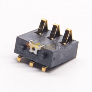 Conector 3Pin Masculino SMD PCB Monte PH2.5 Golder Plug Conector de Bateria