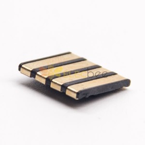 彈片電池座PCB板貼板安裝4芯鍍金PH2.5手機母電池連接器