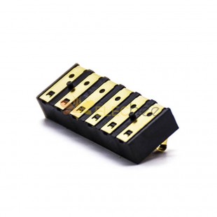 Contacto Chipotle Batería Conector 6 Pin 4.25PH 4.75H Chapado en oro 3U Antioxidación
