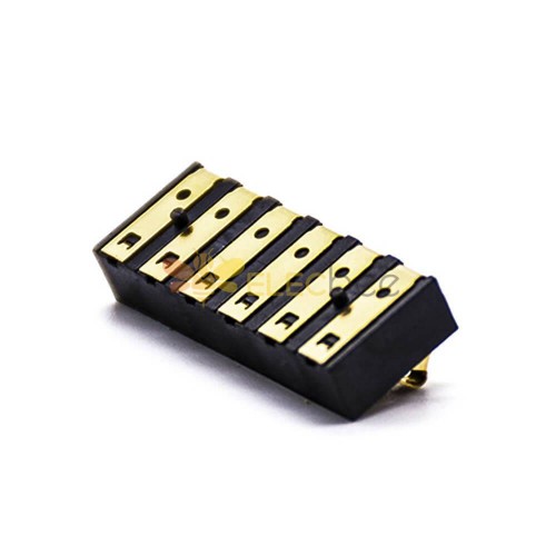 Contact Chipotle 電池連接器 6 Pin 4.25PH 4.75H 鍍金3U 抗氧化