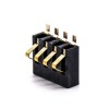 Lithium Batteries 4 Pin Pitch 2.5MM Battery Connector 3.0H PCB Mount Gold Plating