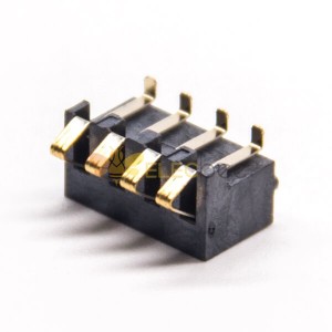 Batteria di litio Maschio 4 Pin PCB Montaggio SMT Plug PH2.5 Connettore