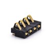 Socket Battery Gold Plating 3.0H 4 Pin 2.5PH Mobile Phone Lithium Battery Connector