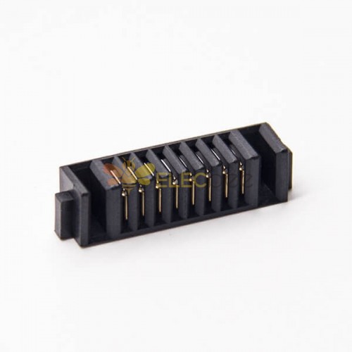 电池座8芯母头直式连接器面板安装插板