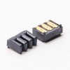 Conector de bateria para notebook 3 pinos PH2.0 fêmea reto SMT para montagem em PCB