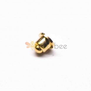 Battery Pogo Pin Connector Brass Gold Plating Solder Single Core Side-mounted Shaped Series