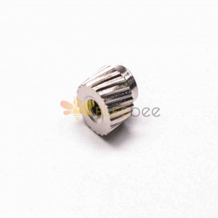 Brass Hardware Nuts Nickel-plated Surface Twill