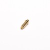 Brass Pogo Pin Connector Single Core Brass Gold Plating Solder Shaped Plug-in Type
