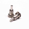 Coaxial Pogo Pin Connector Brass Plug-in Nickel Plating Straight Solder Shaped Series