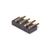 Connettore Pogo Pin ad alta densità Serie multi pin Saldatura piatta 4 pin Ottone 2,5 mm