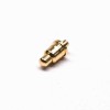 Pin Pogo Connector Gold Plating Shaped Single Core Plug-in Brass Straight Solder