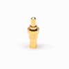 Pogo Pin Assemblaggio Placcatura in oro Serie sagomata Plug-in Ottone Dritto Single Core