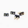Pogo 핀 커넥터 플러그 접속식 금 도금 고급장교 2 Pin 땜납 모양 시리즈